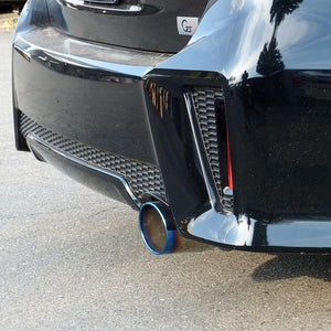 ROSSO MODELLO COLBASSO TI-C TITANIUM TAIL BLUE EXHAUST MUFFLER FOR TOYOTA PRIUS ALPHA G'S ZVW41W 2ZR-5JM COBT-K144-BLUE