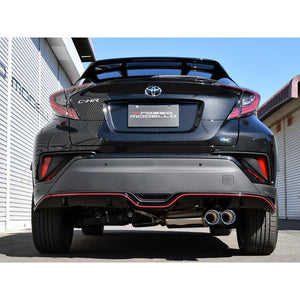 ROSSO MODELLO COLBASSO TI-C TITANIUM TAIL BLACK EXHAUST MUFFLER FOR TOYOTA C-HR 4WD TURBO NGX50 ZENKI 8NR-FTS COBT-K150-BLACK