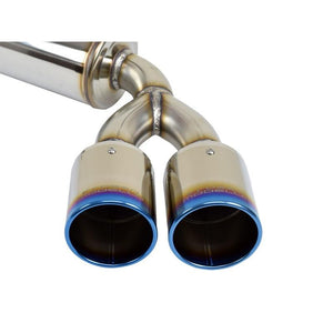 ROSSO MODELLO COLBASSO TI-C TITANIUM TAIL SILVER EXHAUST MUFFLER FOR TOYOTA C-HR 2WD TURBO GR SPORT NGX10 MT 2ZR-1NM COBT-K151-SILVER
