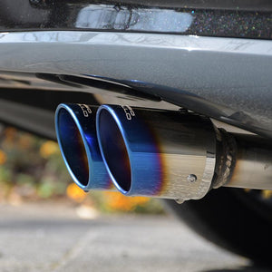 ROSSO MODELLO COLBASSO TI-C TITANIUM TAIL SILVER EXHAUST MUFFLER FOR TOYOTA PRIUS HYBRID MXWH60 M20A-FXS 2.0LHYBRID COBT-K164-SILVER