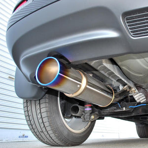 ROSSO MODELLO COLBASSO TI-C TITANIUM TAIL SILVER EXHAUST MUFFLER FOR NISSAN JUKE YF15 HR15DE 1.5L NA COBT-K215-SILVER