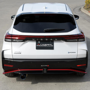 ROSSO MODELLO COLBASSO TI-C TITANIUM TAIL SILVER EXHAUST MUFFLER FOR NISSAN NOTE AURA NISMO 2WD FE13 KOUKI HR12-EM47 COBT-K222-SILVER