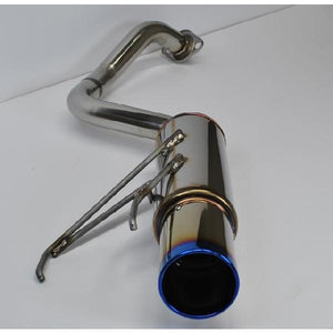ROSSO MODELLO COLBASSO TI-C TITANIUM TAIL BLUE EXHAUST MUFFLER FOR HONDA FIT RS GE8 ZENKI AT MT L15A COBT-K322-BLUE