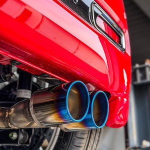 ROSSO MODELLO COLBASSO TI-C TITANIUM TAIL SILVER EXHAUST MUFFLER FOR HONDA N-ONE JG3 MT S07B TURBO COBT-K343-SILVER