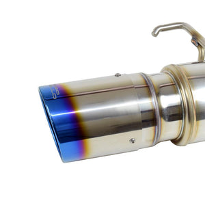 ROSSO MODELLO COLBASSO TI-C TITANIUM TAIL BLUE EXHAUST MUFFLER FOR SUBARU FORESTER SPORT SK5 CB18 1.8LTURBO COBT-K408-BLUE