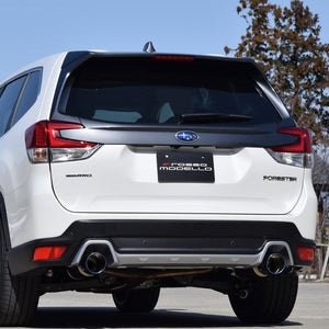 ROSSO MODELLO COLBASSO TI-C TITANIUM TAIL BLACK EXHAUST MUFFLER FOR SUBARU FORESTER SPORT SK5 CB18 1.8LTURBO COBT-K408-BLACK