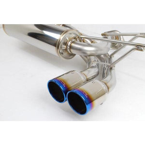 ROSSO MODELLO COLBASSO TI-C TITANIUM TAIL SILVER EXHAUST MUFFLER FOR MAZDA ROADSTER ND5RC ZENKI MT P5-VP I-ELOOP I-STOP COBT-K607-SILVER