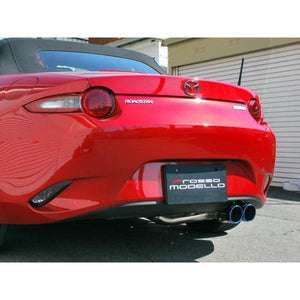 ROSSO MODELLO COLBASSO TI-C TITANIUM TAIL BLACK EXHAUST MUFFLER FOR MAZDA ROADSTER ND5RC ZENKI MT P5-VP I-ELOOP I-STOP COBT-K607-BLACK
