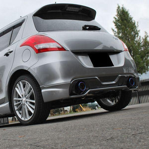 ROSSO MODELLO COLBASSO TI-C TITANIUM TAIL BLUE EXHAUST MUFFLER FOR SUZUKI SWIFT SPORT ZC32S AT MT M16A COBT-K724-BLUE