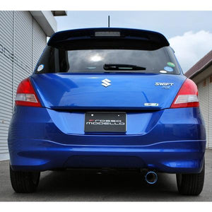 ROSSO MODELLO COLBASSO TI-C TITANIUM TAIL BLACK EXHAUST MUFFLER FOR SUZUKI SWIFT RS ZC72S AT K12B COBT-K726-BLACK