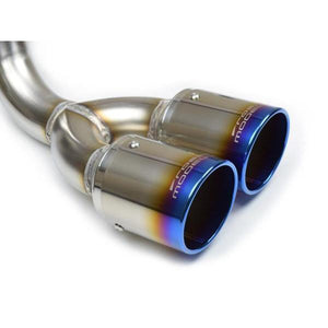 ROSSO MODELLO COLBASSO TI-C TITANIUM TAIL SILVER EXHAUST MUFFLER FOR MITSUBISHI MINICAB VAN DS17V DS18V AT R06A TURBO COBT-K736-SILVER