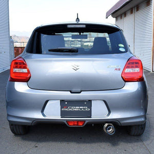 ROSSO MODELLO COLBASSO TI-C TITANIUM TAIL BLUE EXHAUST MUFFLER FOR SUZUKI SWIFT RST ZC13S K12C / K10C TURBO COBT-K737-BLUE