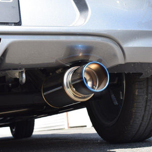 ROSSO MODELLO COLBASSO TI-C TITANIUM TAIL BLUE EXHAUST MUFFLER FOR SUZUKI SWIFT RS ZC83S K12C / K10C TURBO COBT-K737-BLUE