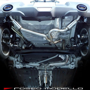 ROSSO MODELLO COLBASSO TI-C TITANIUM TAIL SILVER EXHAUST MUFFLER FOR SUZUKI SWIFT SPORT ZC33S AT MT K14C COBT-K738P-SILVER