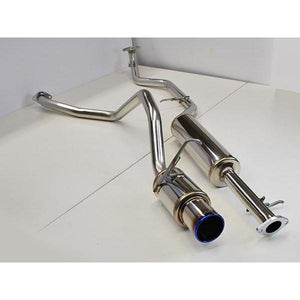 ROSSO MODELLO COLBASSO TI-C TITANIUM TAIL BLUE EXHAUST MUFFLER FOR SUBARU STELLA CUSTOM RS LA100F KF TURBO COBT-K814-BLUE