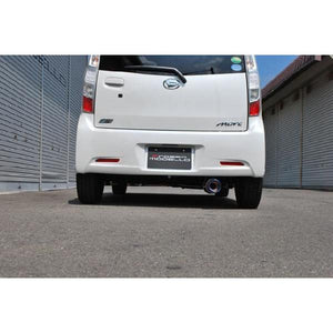 ROSSO MODELLO COLBASSO TI-C TITANIUM TAIL SILVER EXHAUST MUFFLER FOR DAIHATSU MOVE CUSTOM RS LA100S KF TURBO COBT-K814-SILVER