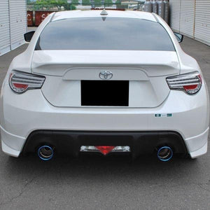 ROSSO MODELLO COLBASSO ZEEK TI TITANIUM TAIL BLACK SPORT SILENCER EXHAUST MUFFLER FOR SUBARU BRZ ZC6 AT MT COBT-Z137-BLACK