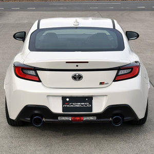 ROSSO MODELLO COLBASSO ZEEK TI TITANIUM TAIL BLACK SPORT SILENCER EXHAUST MUFFLER FOR TOYOTA GR86 ZN8 AT MT COBT-Z162-BLACK