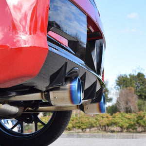 ROSSO MODELLO COLBASSO ZEEK TI TITANIUM TAIL BLACK SPORT SILENCER EXHAUST MUFFLER FOR DAIHATSU COPEN LA400K AT MT COBT-Z818-BLACK