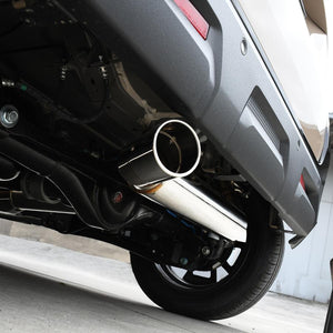 ROSSO MODELLO IKUSA-SI STAINLESS TAIL EXHAUST MUFFLER FOR MITSUBISHI DELICA MINI 4WD TURBO B38A BR06 TURBO COBX-I505