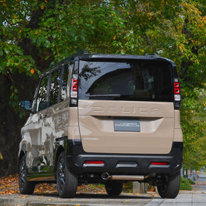ROSSO MODELLO IKUSA-SI STAINLESS TAIL EXHAUST MUFFLER FOR MITSUBISHI DELICA MINI 4WD TURBO B38A BR06 TURBO COBX-I505