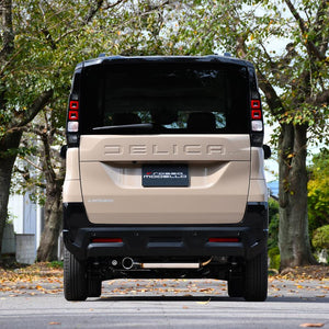 ROSSO MODELLO IKUSA-SI STAINLESS TAIL EXHAUST MUFFLER FOR MITSUBISHI DELICA MINI 4WD TURBO B38A BR06 TURBO COBX-I505