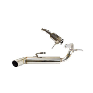 ROSSO MODELLO IKUSA-SI STAINLESS TAIL EXHAUST MUFFLER FOR MAZDA FLAIR CROSSOVER TURBO MS31S MS41S AT TURBO COBX-I731