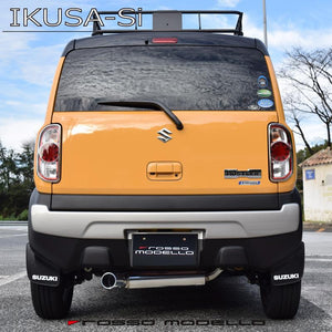 ROSSO MODELLO IKUSA-SI STAINLESS TAIL EXHAUST MUFFLER FOR MAZDA FLAIR CROSSOVER TURBO MS31S MS41S AT TURBO COBX-I731