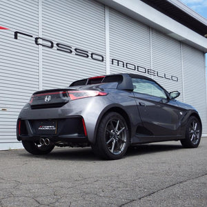 ROSSO MODELLO COLBASSO FORTUNA-X CENTER DUAL EXIT STAINLESS TAIL EXHAUST MUFFLER FOR HONDA S660 JW5 AT MT S07A COBX-K336