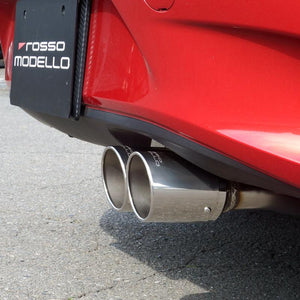 ROSSO MODELLO COLBASSO GT-X STAINLESS TAIL EXHAUST MUFFLER FOR MAZDA ROADSTER ND5RC ZENKI MT P5-VP COBX-K607
