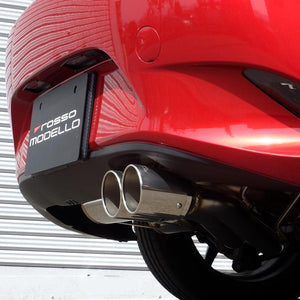 ROSSO MODELLO COLBASSO GT-X STAINLESS TAIL EXHAUST MUFFLER FOR MAZDA ROADSTER ND5RC ZENKI MT P5-VP COBX-K607