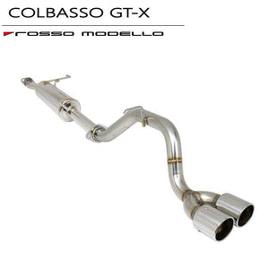 ROSSO MODELLO COLBASSO GT-X STAINLESS TAIL EXHAUST MUFFLER FOR NISSAN NV100 CLIPPER RIO DR17W DR18W AT R06A TURBO COBX-K736