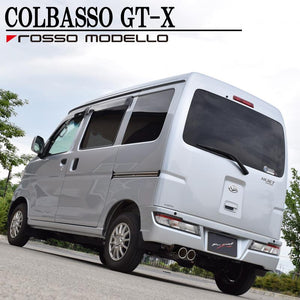 ROSSO MODELLO COLBASSO GT-X STAINLESS TAIL EXHAUST MUFFLER FOR SUBARU SAMBAR VAN TURBO S331B MT KF TURBO COBX-K819