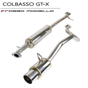 ROSSO MODELLO COLBASSO GT-X STAINLESS TAIL EXHAUST MUFFLER FOR DAIHATSU TANTO CUSTOM RS LA650S KF TURBO COBX-K821