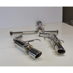 ROSSO MODELLO DRAGO DUAL EXIT EXHAUST MUFFLER FOR TOYOTA CROWN 2.5L 3.0L 3.5L GRS182 4GR-FSE 2.5L 3GR-FSE 3.0L 2GR-FSE 3.5L DRG-134