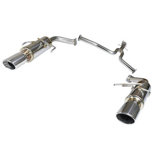 ROSSO MODELLO DRAGO DUAL EXIT EXHAUST MUFFLER QUIET SPEC FOR TOYOTA CROWN MAJESTA UZS186 3UZ-FE DRG-149S