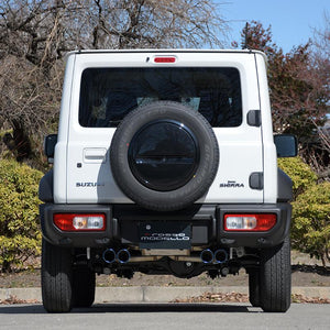 ROSSO MODELLO DUSSEL GT-FOUR QUAD TITANIUM TAIL BLUE EXHAUST MUFFLER FOR SUZUKI JIMNY JB64W AT MT R06A TURBO DSGF-739-BLUE