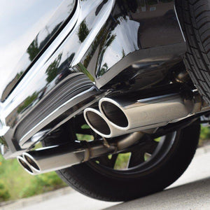 ROSSO MODELLO DUALIST EX-FOUR QUAD EXIT EXHAUST MUFFLER FOR HONDA N-BOX CUSTOM TURBO JF3 S07B TURBO DSTF-339