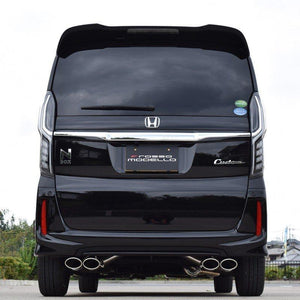 ROSSO MODELLO DUALIST EX-FOUR QUAD EXIT EXHAUST MUFFLER FOR HONDA N-BOX CUSTOM TURBO JF3 S07B TURBO DSTF-339