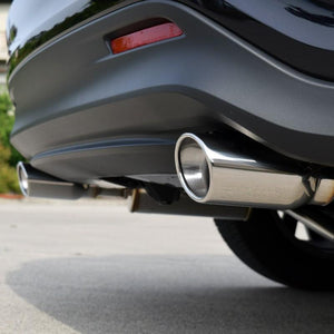 ROSSO MODELLO DUALIST EX DUAL EXIT OVAL TAIL EXHAUST MUFFLER FOR TOYOTA HARRIER TURBO ASU60W 8AR-FTS DSTW-152
