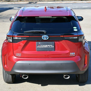 ROSSO MODELLO DUALIST EX DUAL EXIT OVAL TAIL EXHAUST MUFFLER FOR TOYOTA YARIS CROSS HYBRID 4WD MXPJ15 M15A-1NM-1MM DSTW-159