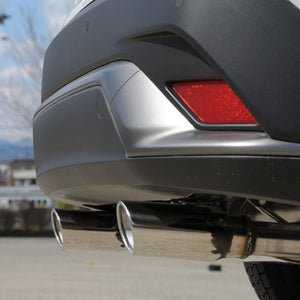 ROSSO MODELLO DUALIST EX DUAL EXIT OVAL TAIL EXHAUST MUFFLER FOR TOYOTA COROLLA CROSS HYBRID 2WD ZVG11 KOUKI 2ZR-1NM DSTW-161