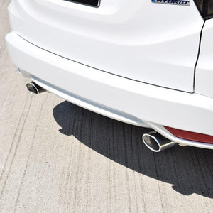ROSSO MODELLO DUALIST EX DUAL EXIT OVAL TAIL EXHAUST MUFFLER FOR HONDA VEZEL HYBRID RU3 LEB-H1 DSTW-338