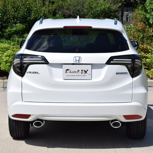 ROSSO MODELLO DUALIST EX DUAL EXIT OVAL TAIL EXHAUST MUFFLER FOR HONDA VEZEL HYBRID RU3 LEB-H1 DSTW-338