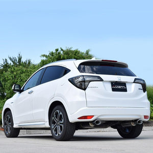 ROSSO MODELLO DUALIST EX DUAL EXIT OVAL TAIL EXHAUST MUFFLER FOR HONDA VEZEL HYBRID RU3 LEB-H1 DSTW-338