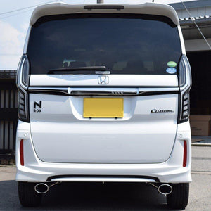 ROSSO MODELLO DUALIST EX DUAL EXIT OVAL TAIL EXHAUST MUFFLER FOR HONDA N-BOX CUSTOM TURBO JF3 S07B TURBO DSTW-339