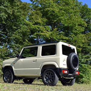 ROSSO MODELLO IKUSA-TI TITANIUM TAIL BLUE EXHAUST MUFFLER FOR SUZUKI JIMNY JB64W AT MT R06A TURBO DUSC-I739-BLUE