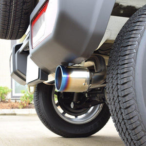 ROSSO MODELLO DUSSEL TI-C CURL TITANIUM TAIL BLUE EXHAUST MUFFLER FOR SUZUKI JIMNY JB64W AT MT R06A TURBO DUSC-K739-BLUE
