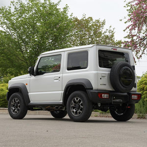 ROSSO MODELLO DUSSEL EX SIDEFACE OVAL TWIN TAIL SIDE EXIT EXHAUST MUFFLER FOR SUZUKI JIMNY JB64W AT MT R06A TURBO DUSS-739
