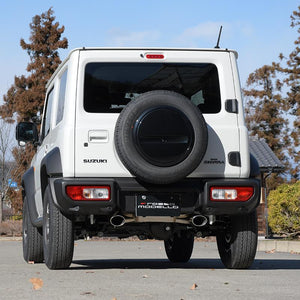 ROSSO MODELLO DUSSEL EX G-STYLE DUAL EXIT OVAL TAIL EXHAUST MUFFLER FOR SUZUKI JIMNY SIERRA JB74W AT MT K15B DUSW-741